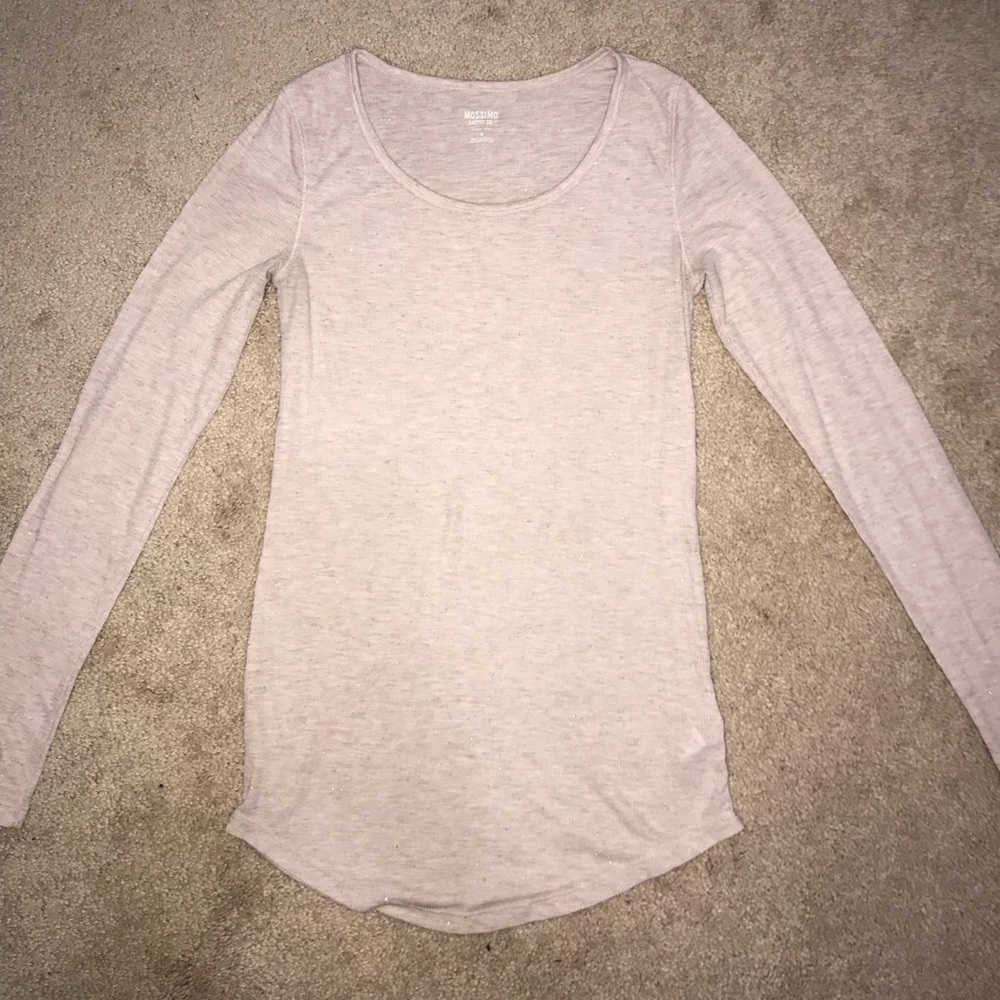 Pink with gold flakes shirt